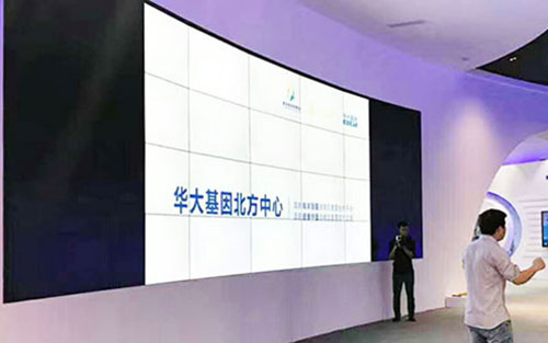展廳大屏幕解決方案，展廳大屏幕效果圖